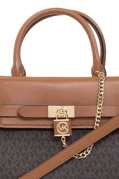 michael kors hamilton small shoulder flap chain bag purse|michael kors hamilton legacy large.